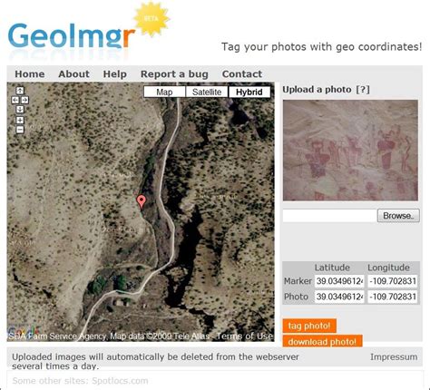 geotagging web app|Geotag Photos Online .